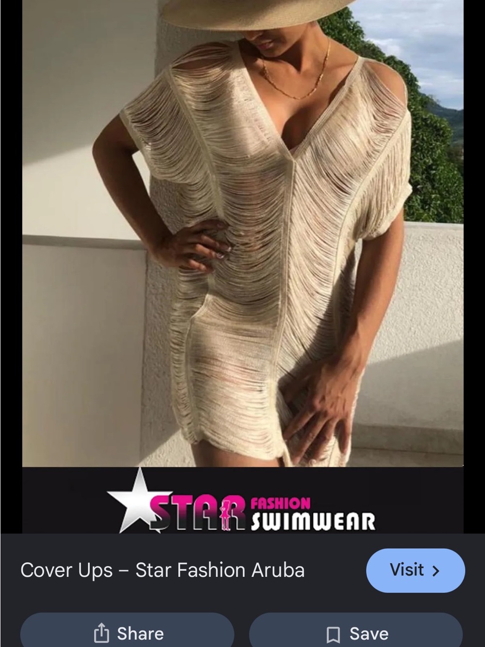 Milonga swim Cover up
